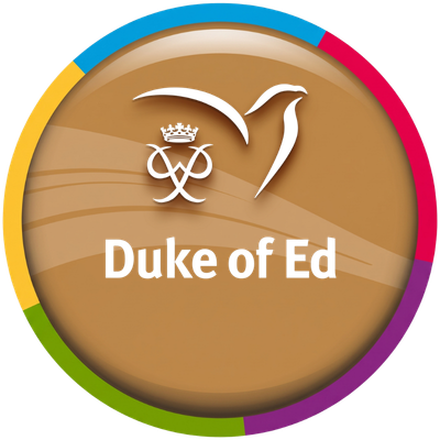 Duke of Ed Bronze Award badge