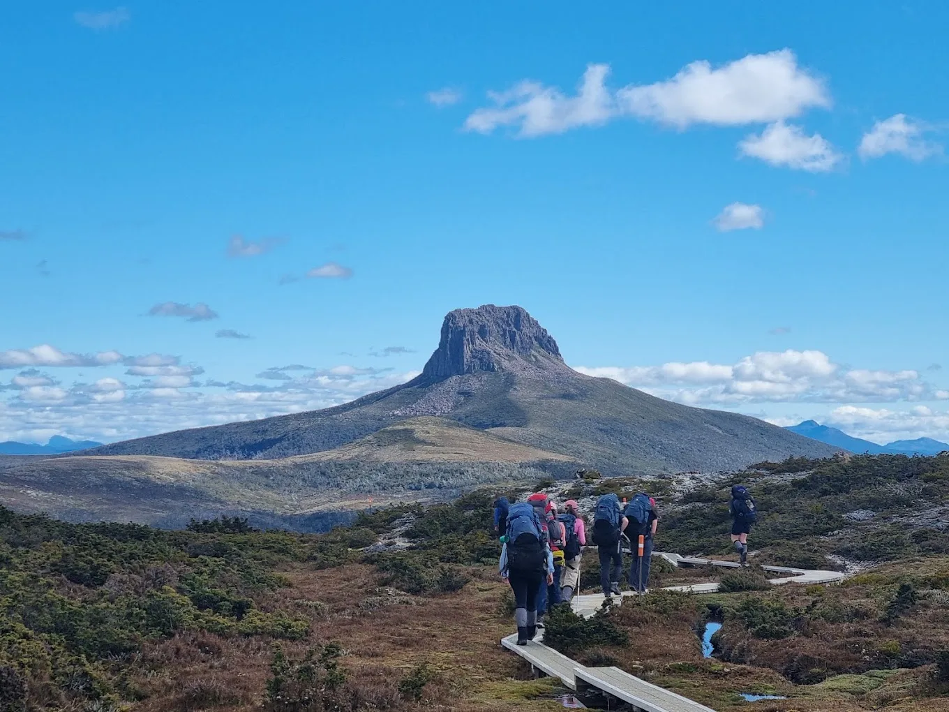 Duke of Edinburgh participants on an Adventurous Journey