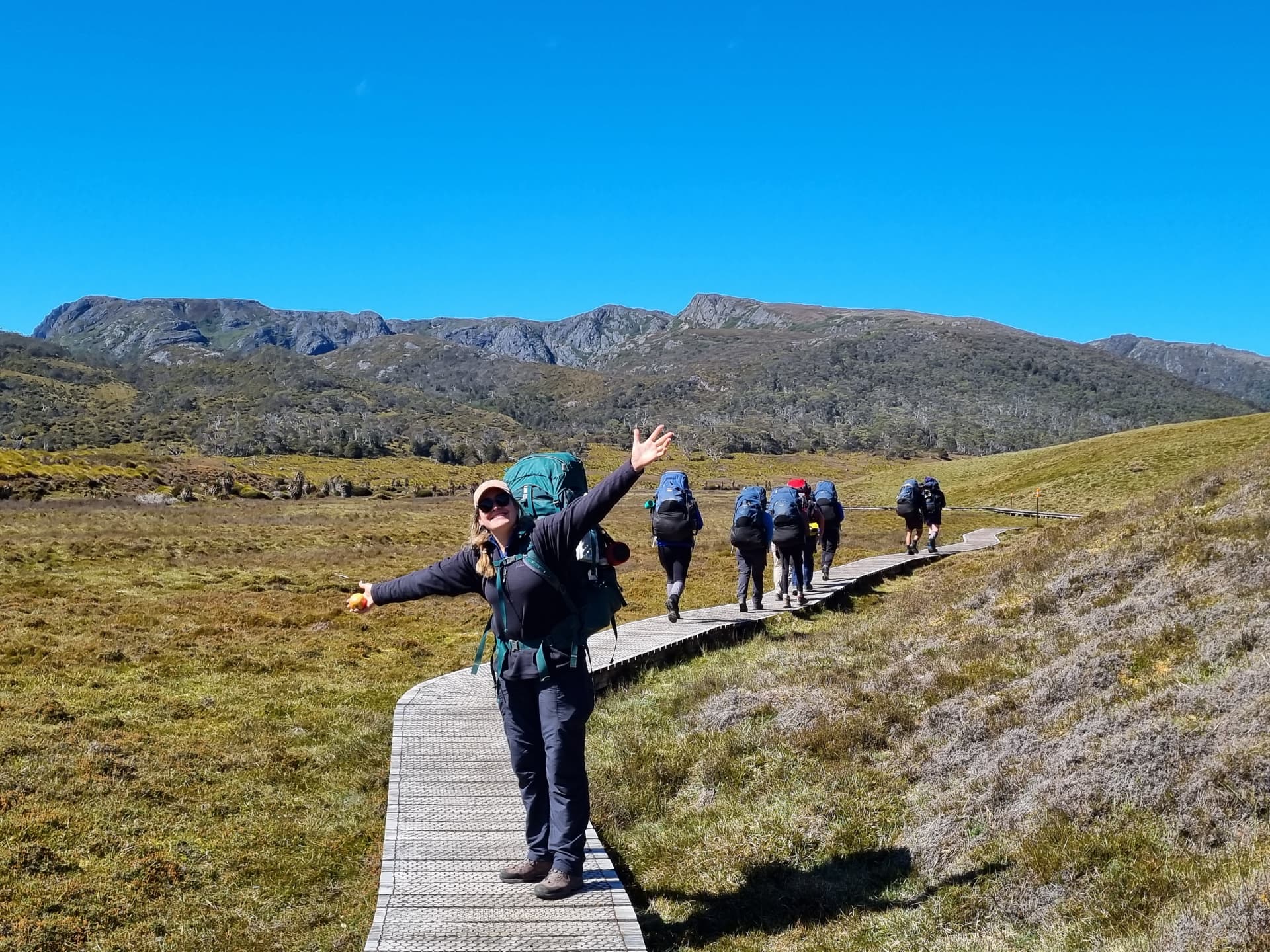 Bronze Adventurous Journey group hiking